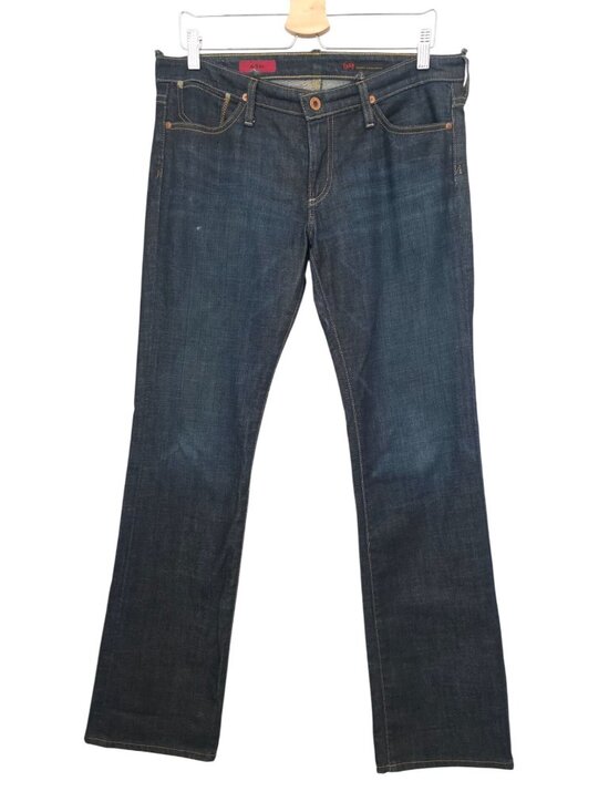 Ag Adriano Goldschmied Denim - AG Adriano Goldschmied THE KISS Dark Wash Bootcut Jeans Women's 30R Made In USA